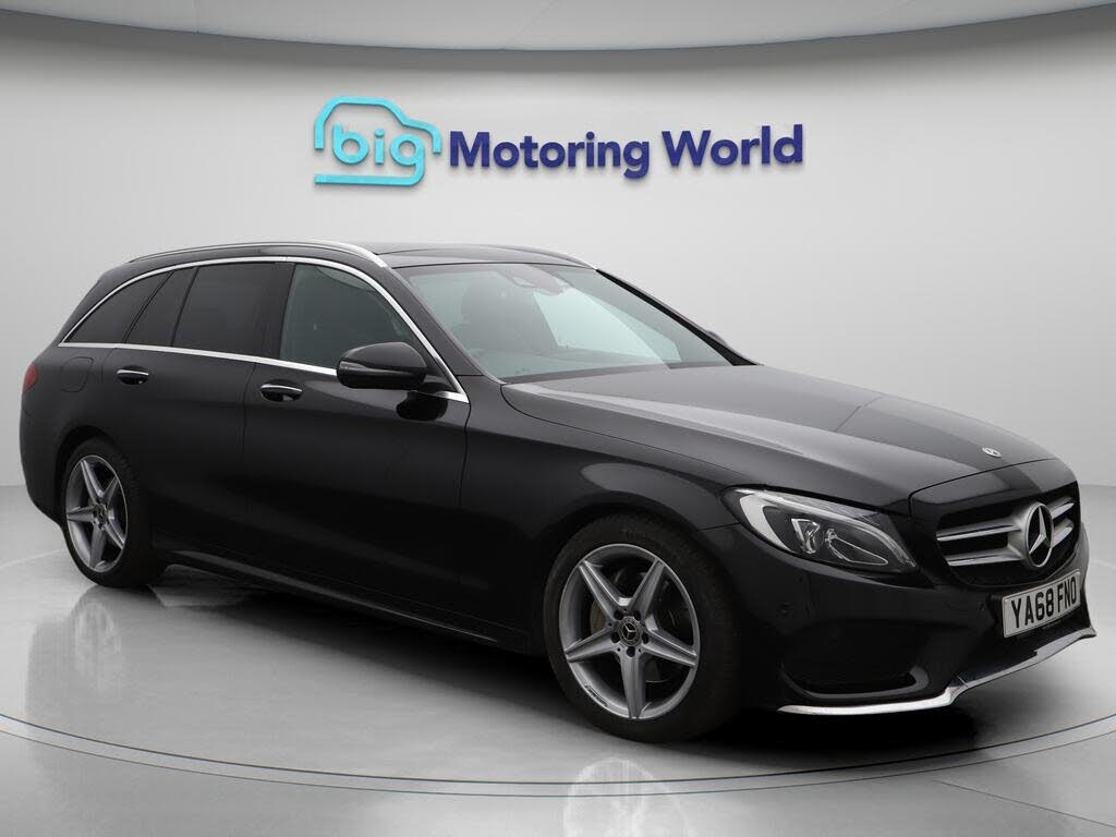 2018 Mercedes-Benz C-Class 2.0 C200 AMG Line (Premium)(s/s) Estate 5d 9G-Tronic Plus