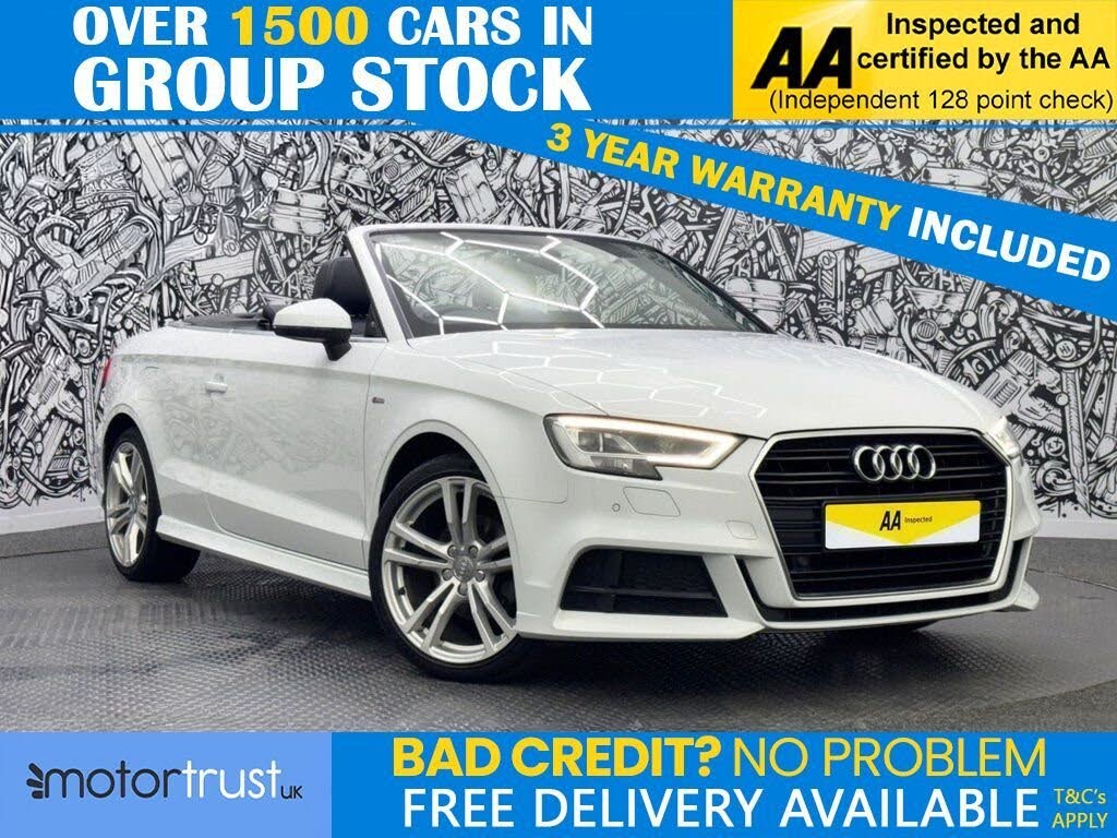 2018 Audi A3 Cabriolet 1.5 TFSI S Line Tronic