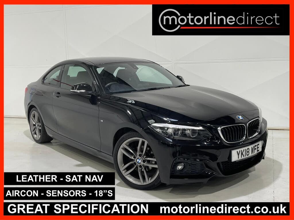 2018 BMW 2 Series 2.0TD 218d Sport (150bhp) Coupe 2d Auto