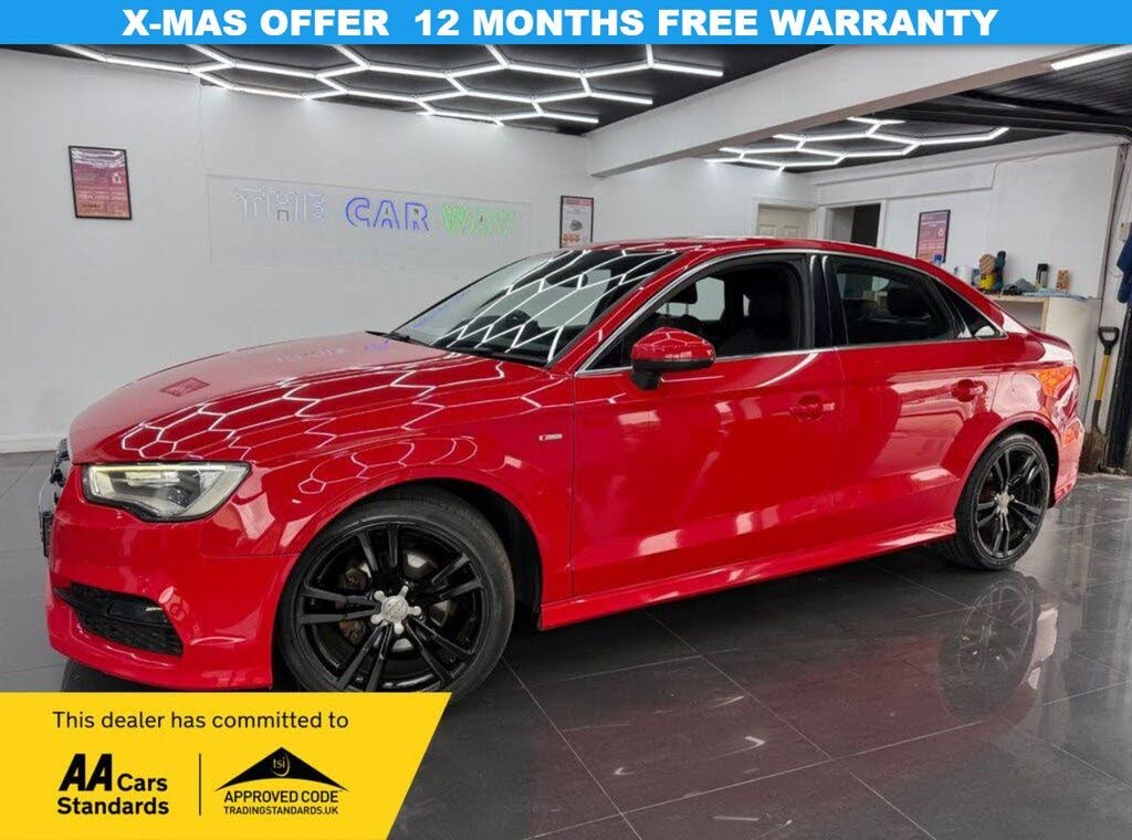 2015 Audi A3 1.4 S Line (150ps) (CoD) (s/s) Saloon 4d 1395cc
