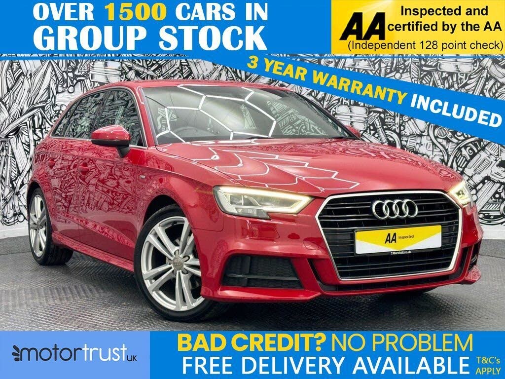 2018 Audi A3 1.5 TFSI S Line Sportback 5d Tronic