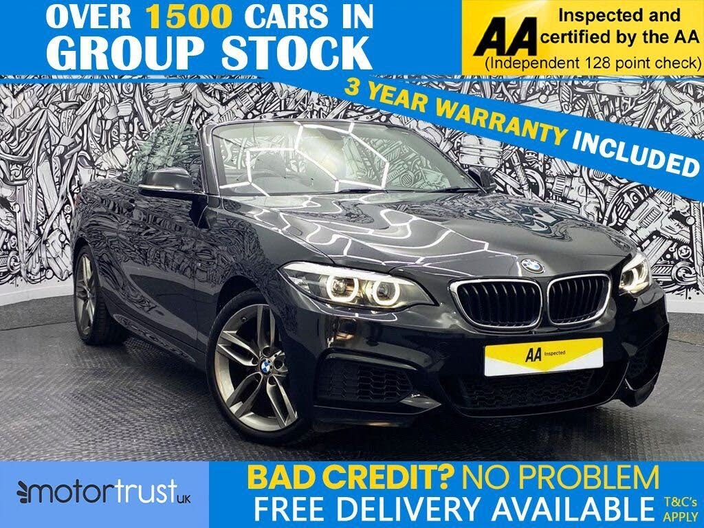 2018 BMW 2 Series 1.5 218i M Sport (136bhp) Convertible 2d Auto