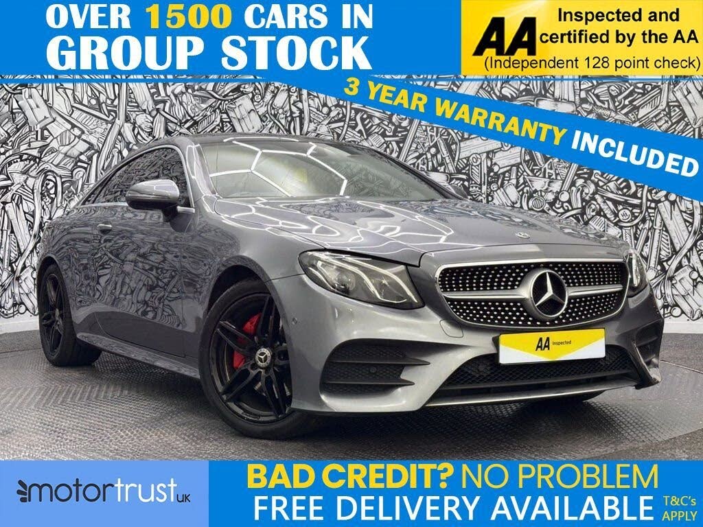 2018 Mercedes-Benz E-Class 2.0d E220d AMG Line (Premium)(s/s) Coupe 2d