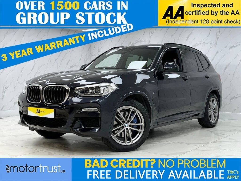 2019 BMW X3 3.0TD xDrive30d M Sport (s/s)