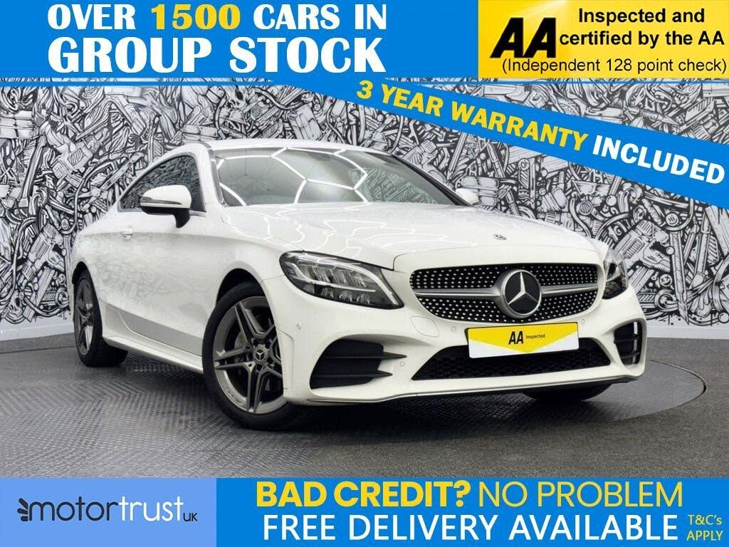 2019 Mercedes-Benz C-Class 1.5 C200 AMG Line (s/s) Coupe 2d