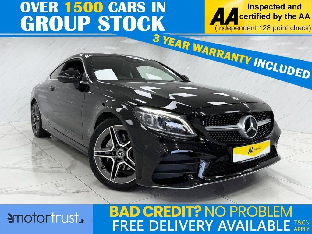 2020 Mercedes-Benz C-Class 1.5 C200 AMG Line (Premium)(s/s) Coupe 2d