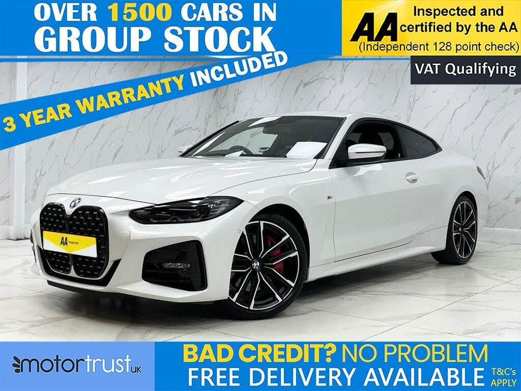 2021 BMW 4 Series 2.0 420i M Sport Coupe 2d Auto