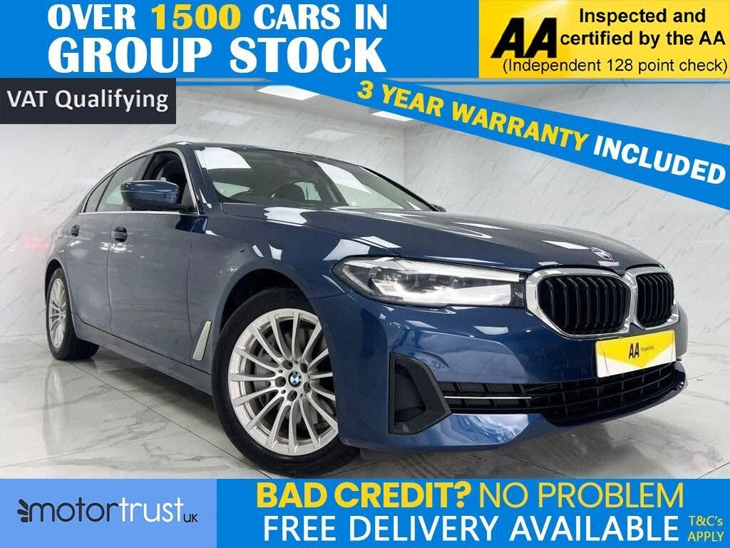 2021 BMW 5 Series 3.0TD 530d xDrive SE Saloon 4d