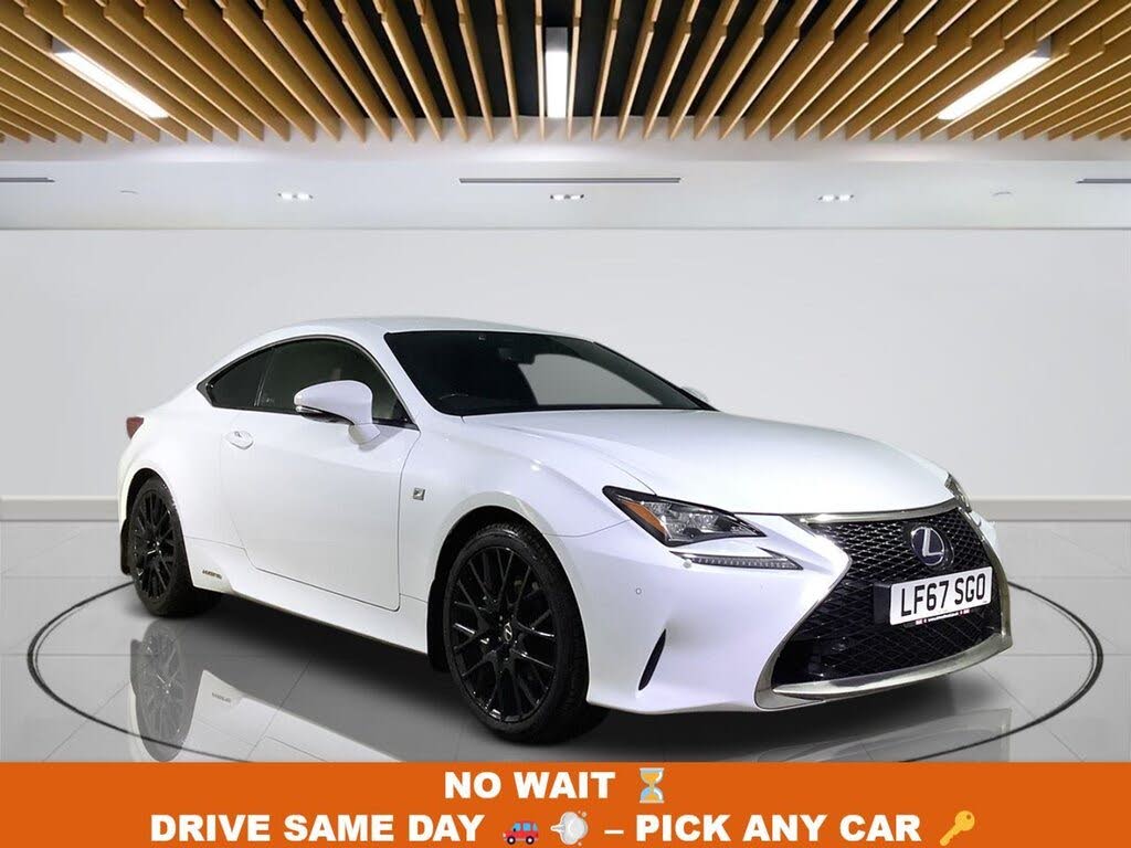 2017 Lexus RC 300h 2.5 F SPORT (181bhp)