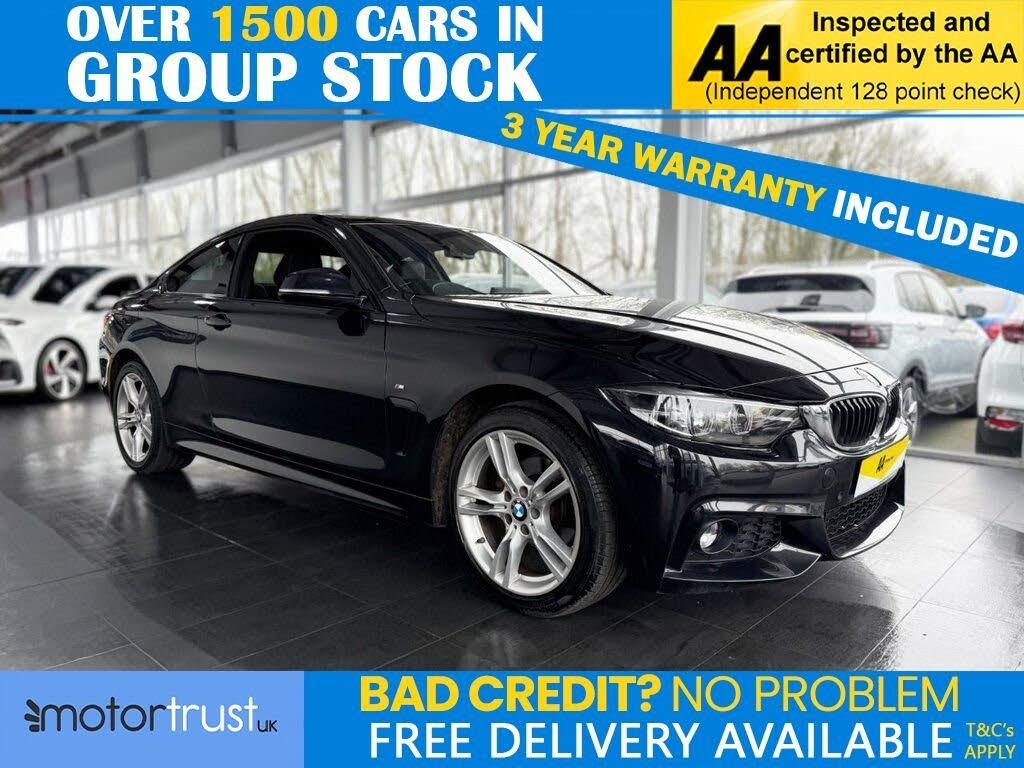2018 BMW 4 Series 2.0 420i xDrive M Sport (184bhp) 2d Auto