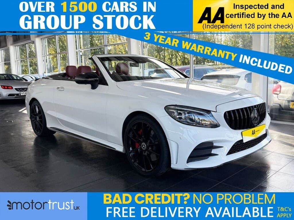 2018 Mercedes-Benz C-Class 2.0d C300d AMG Line (245ps) (Premium Plus)(s/s) Cabriolet 2d