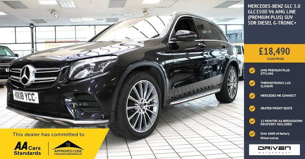 2018 Mercedes-Benz GLC-Class 3.0 d GLC350d AMG Line (Premium Plus)(s/s) Station Wagon 5d