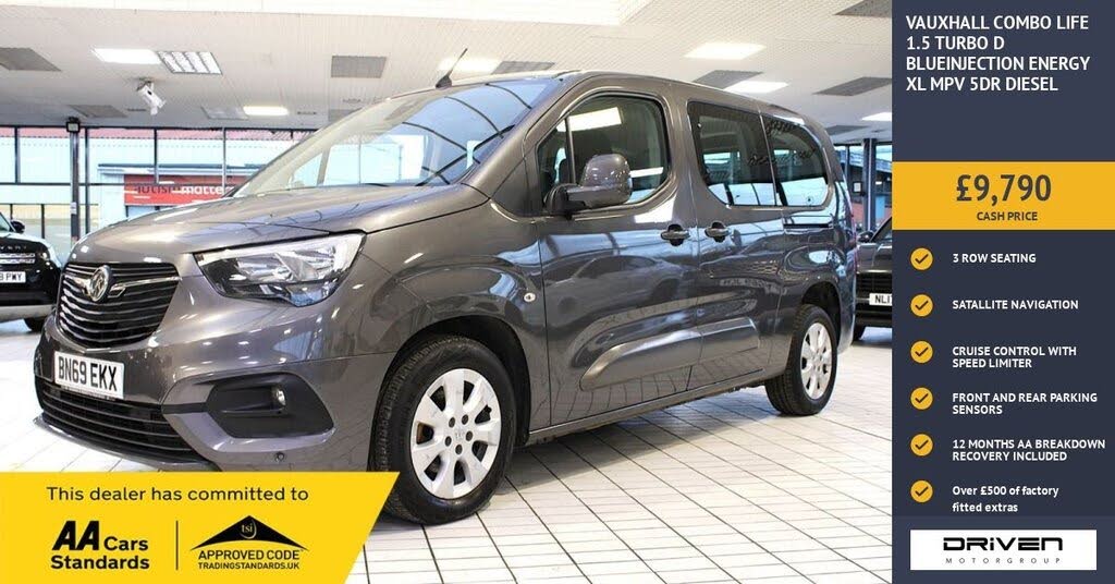 2019 Vauxhall Combo Life 1.5 Energy XL (7st)