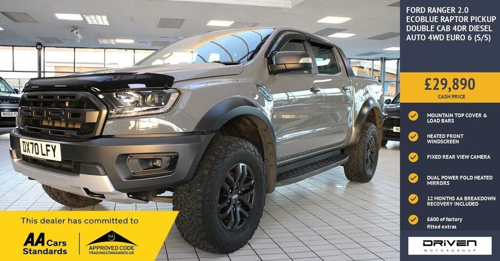 2020 Ford Ranger 2.0 EcoBlue Raptor