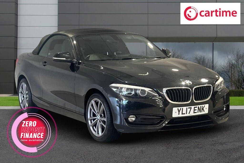 2017 BMW 2 Series 2.0TD 220d Sport Convertible 2d Auto