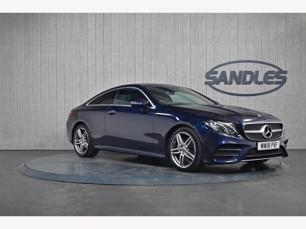 2018 Mercedes-Benz E-Class 2.0d E220d AMG Line (Premium)(s/s) Coupe 2d