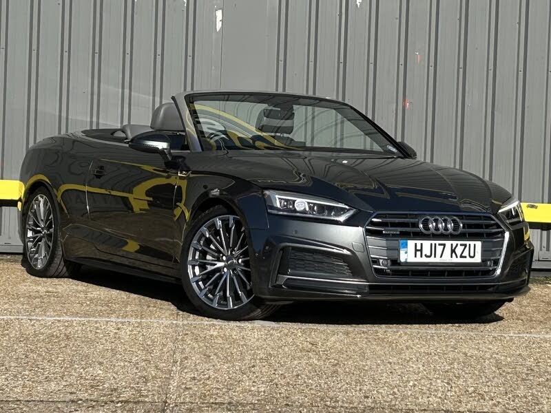 2017 Audi A5 2.0 TFSI S Line (252ps) quattro Cabriolet 2d Tronic
