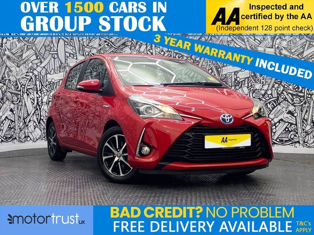 2018 Toyota Yaris 1.5 VVT-i Icon Tech (98bhp) Hybrid 1497cc E-CVT