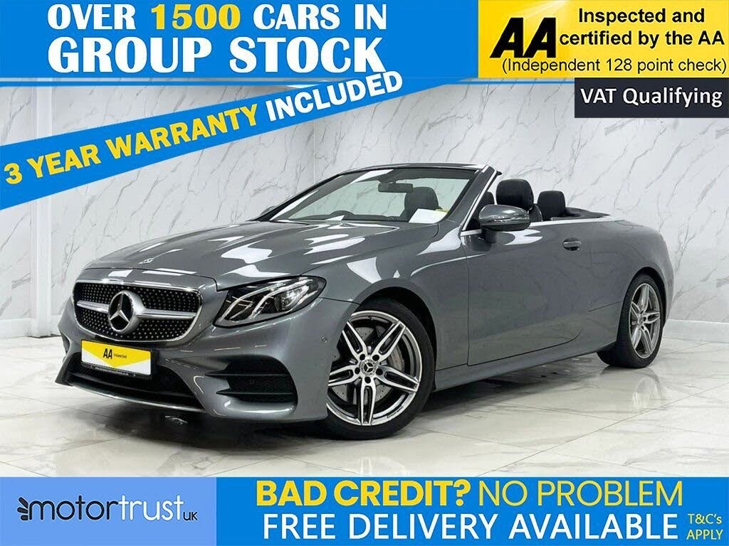 2019 Mercedes-Benz E-Class 2.0 E300 AMG Line (s/s) Cabriolet Plus