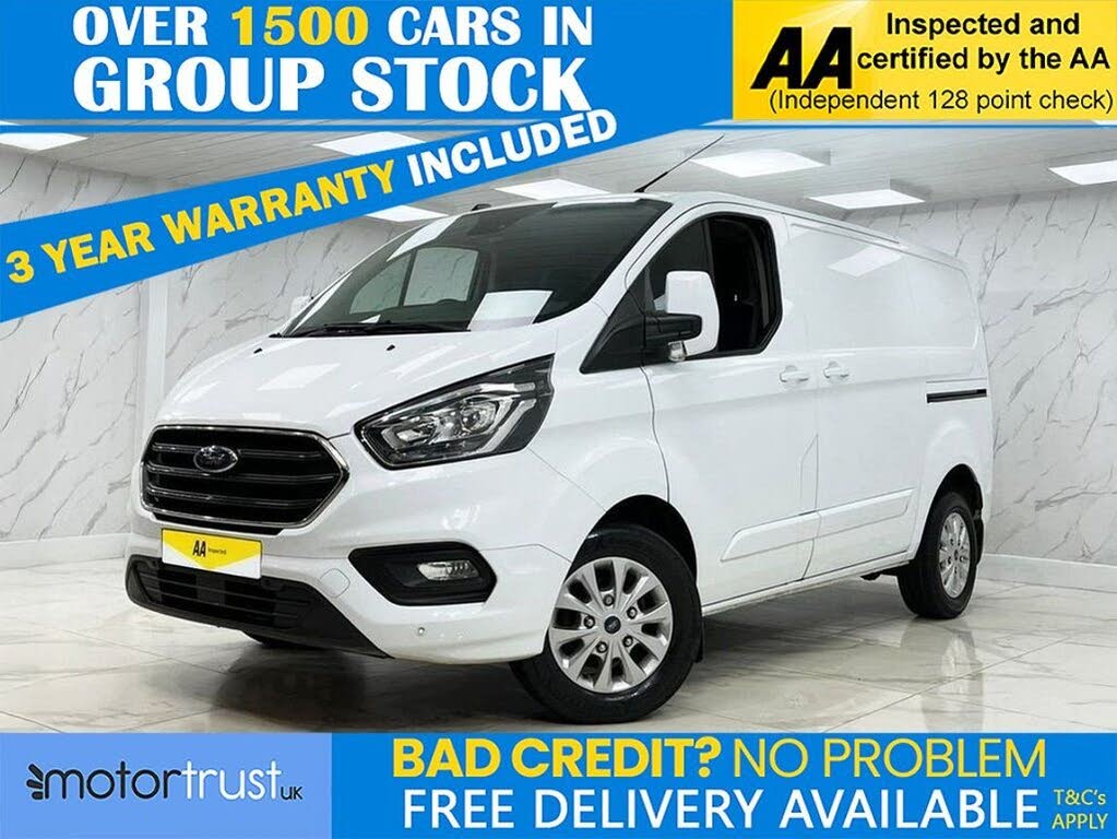 2022 Ford Transit Custom 2.0TDCi 280 L1H1 Limited (130PS)(EU6d)
