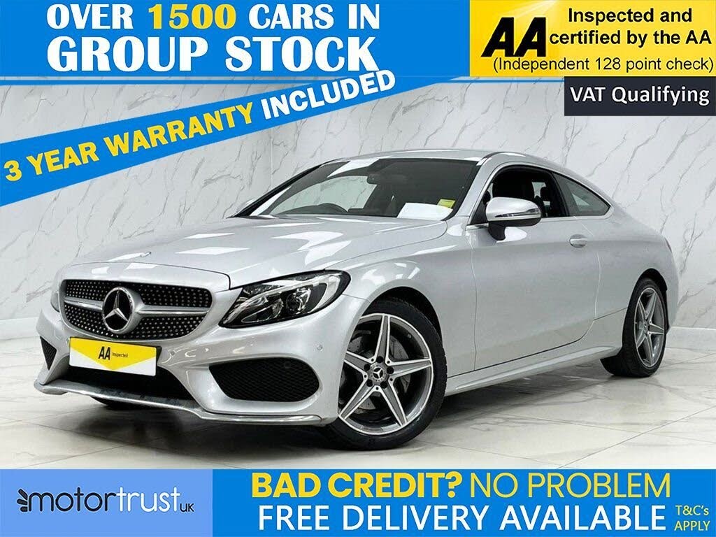 2017 Mercedes-Benz C-Class 2.1d C220d AMG Line (s/s) Coupe 2d 9G-Tronic Plus