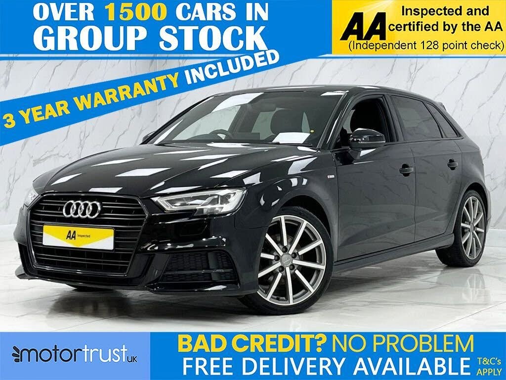 2018 Audi A3 1.0 30 TFSI Black Edition Sportback 5d