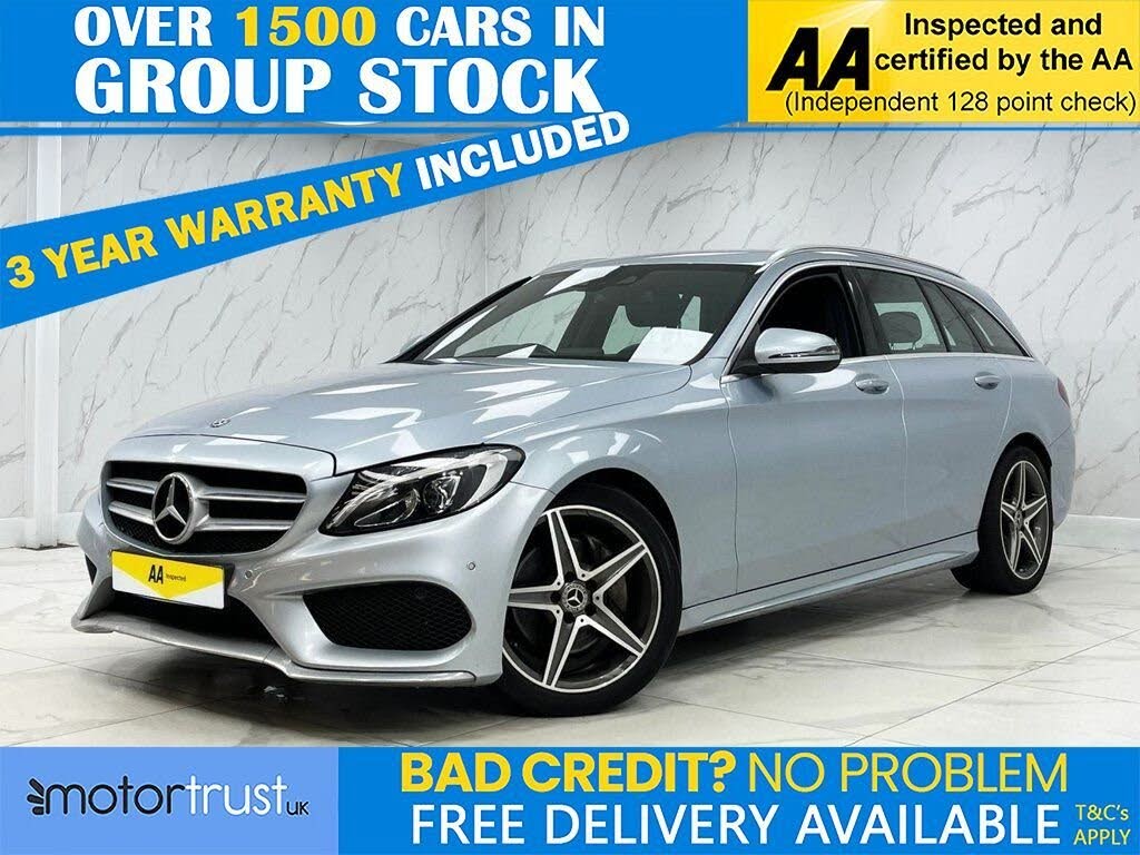 2018 Mercedes-Benz C-Class 2.1d C220d AMG Line (s/s) Estate 5d 9G-Tronic Plus