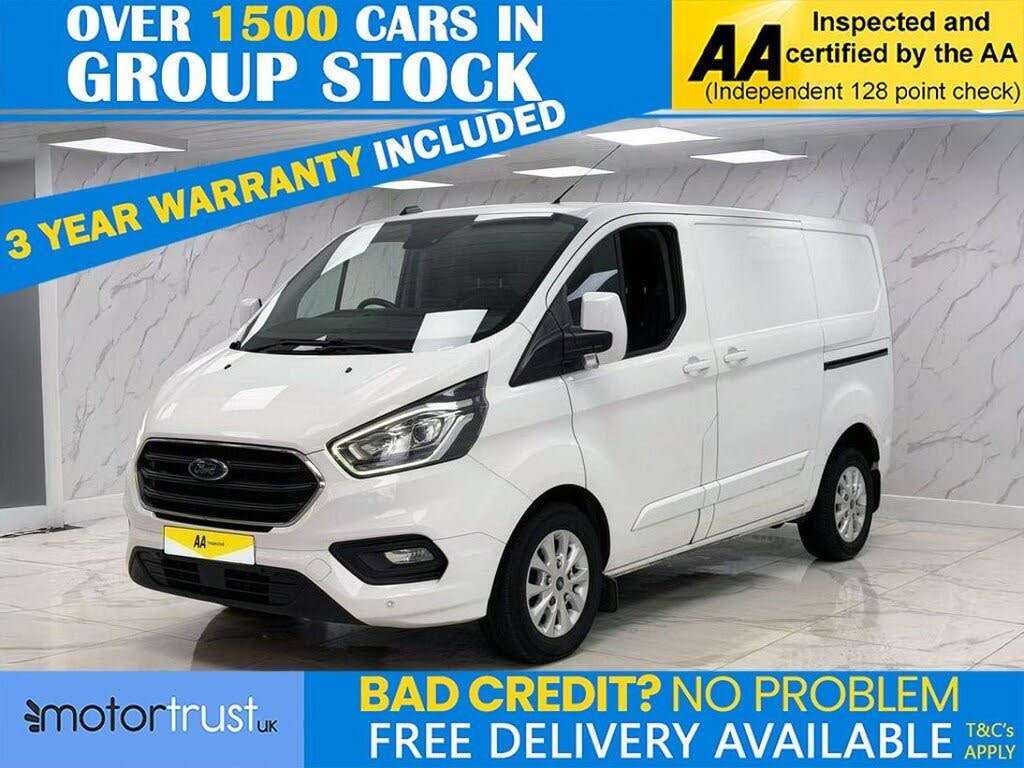2020 Ford Transit Custom 2.0TDCi 280 L1H1 Limited (130PS)(EU6dT) auto