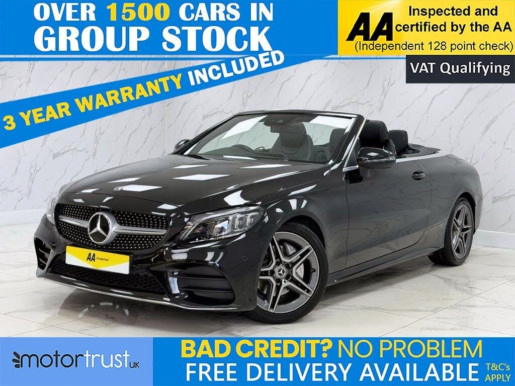2020 Mercedes-Benz C-Class 1.5 C200 AMG Line (Premium)(s/s) Cabriolet 2d