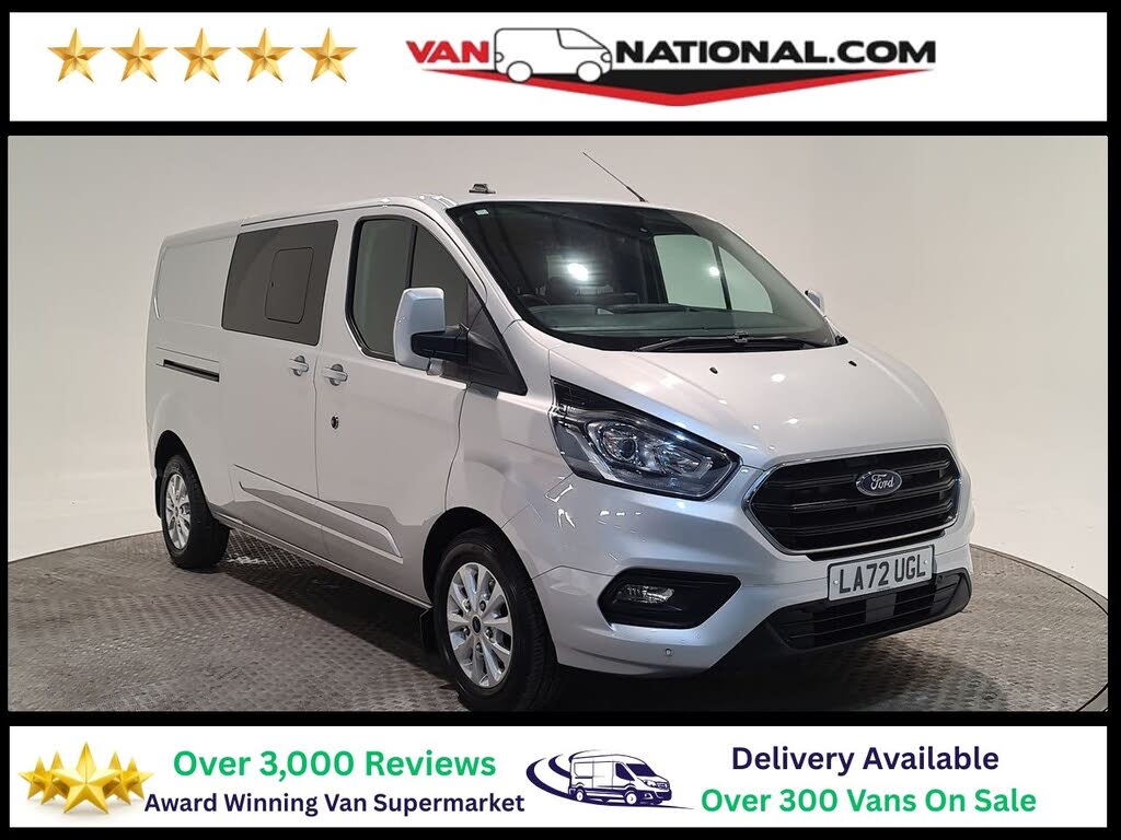 2023 Ford Transit Custom 2.0TDCi 320 L2H1 Limited (130PS)(EU6dT) Double Cab-in-Van 1997cc