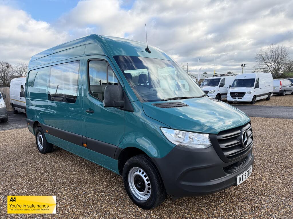 2019 Mercedes-Benz Sprinter 2.1CDI 314 L2H1 (143PS)(EU6b) Panel Van RWD ECO Gear 360