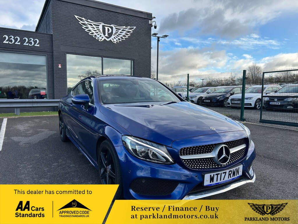 2017 Mercedes-Benz C-Class 2.1d C220d AMG Line (s/s) Coupe 2d 9G-Tronic Plus