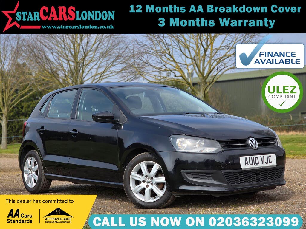 2010 Volkswagen Polo 1.4 SE (86ps) 5d DSG