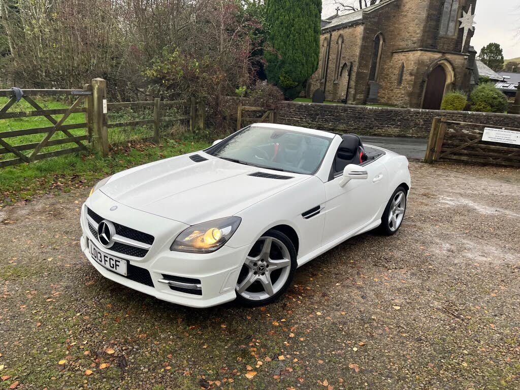 2013 Mercedes-Benz SLK 2.1TD SLK250 AMG Sport (204bhp) Blue F (s/s)
