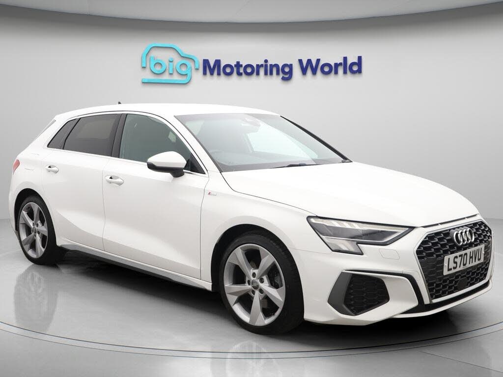 2020 Audi A3 1.5 35 TFSI S Line Sportback 5d 1498cc