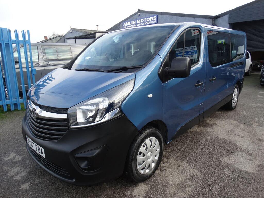 2017 Vauxhall Vivaro 1.6CDTi 2900 ecoFLEX L2H1 (125PS) BiTurbo (EU6) 9 Seats Combi