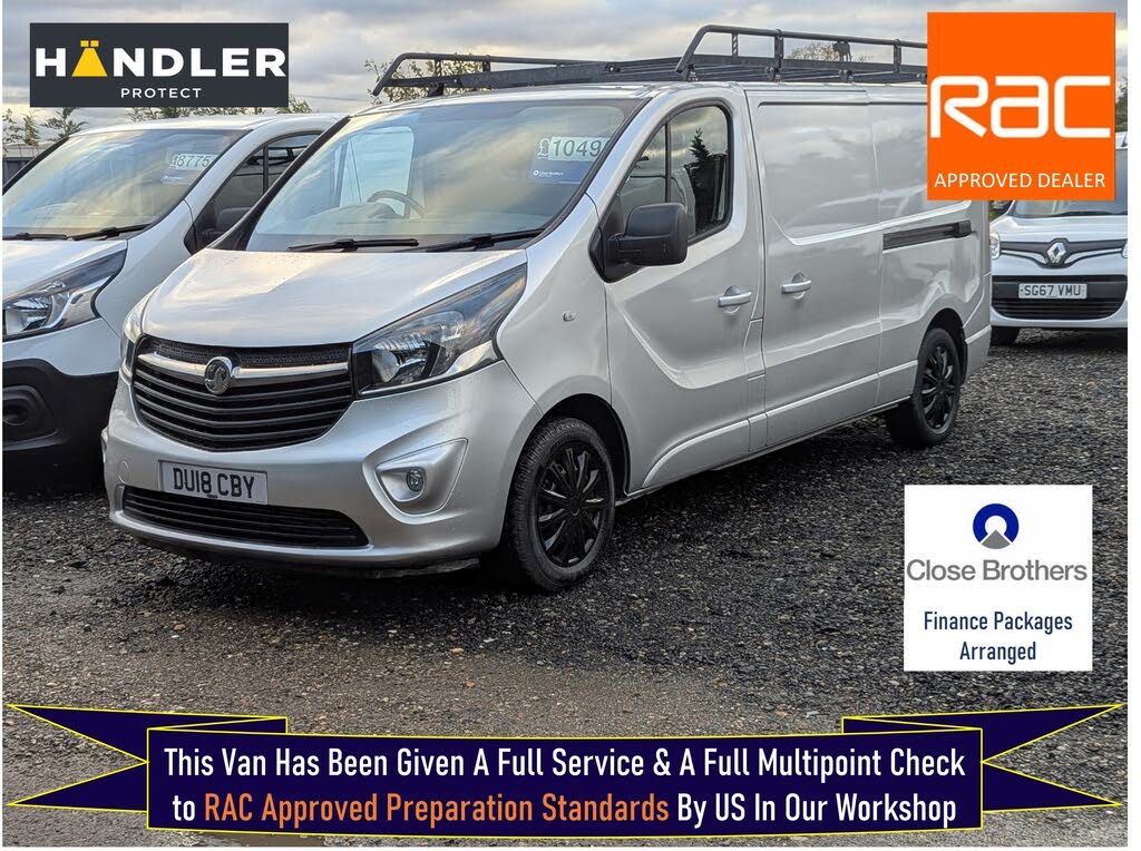 2018 Vauxhall Vivaro 1.6CDTi Sportive 2900 L2H1 (125PS)(EU6) BiTurbo (s/s) ecoTEC Panel