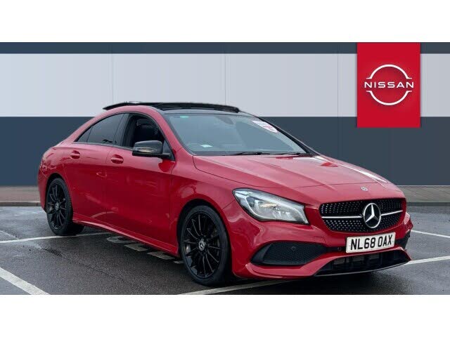 2018 Mercedes-Benz CLA 1.6 CLA 200 AMG Line Night Edition (Plus)(s/s) Coupe 4d 7G-DCT
