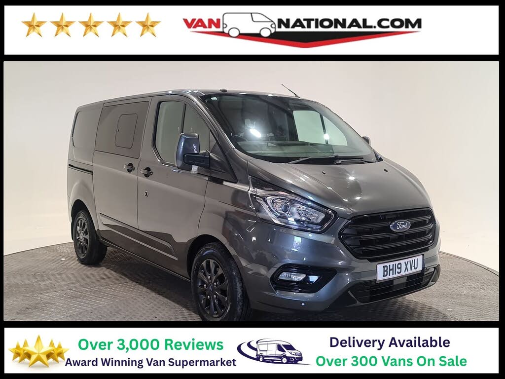 2019 Ford Transit Custom 2.0TDCi 300 L1H1 Limited (130PS)(EU6) Double Cab-in-Van auto