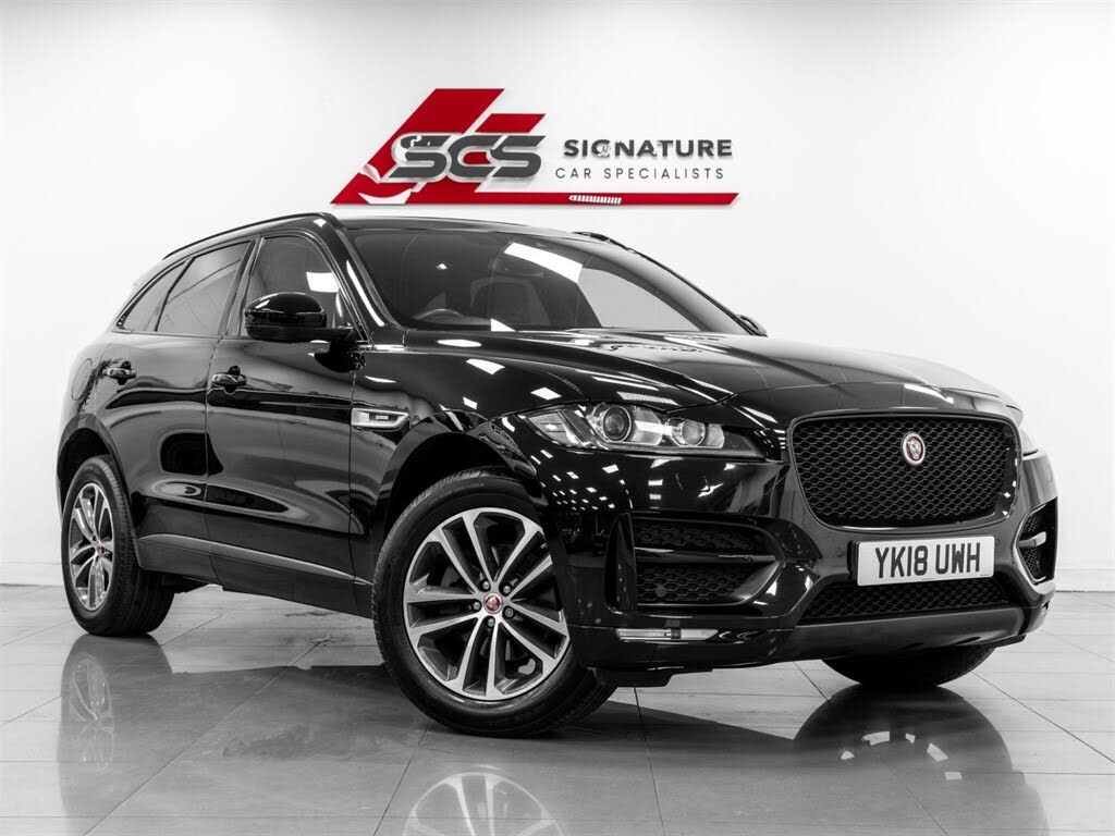 2018 Jaguar F-PACE 2.0 i4D R-Sport (180ps) (AWD) Auto