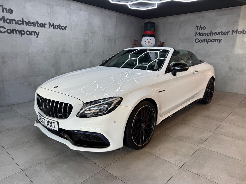 2017 Mercedes-Benz C-Class 4.0 C63 AMG S (510ps) (Premium)(s/s) Cabriolet 2d 7G-Tronic Plus