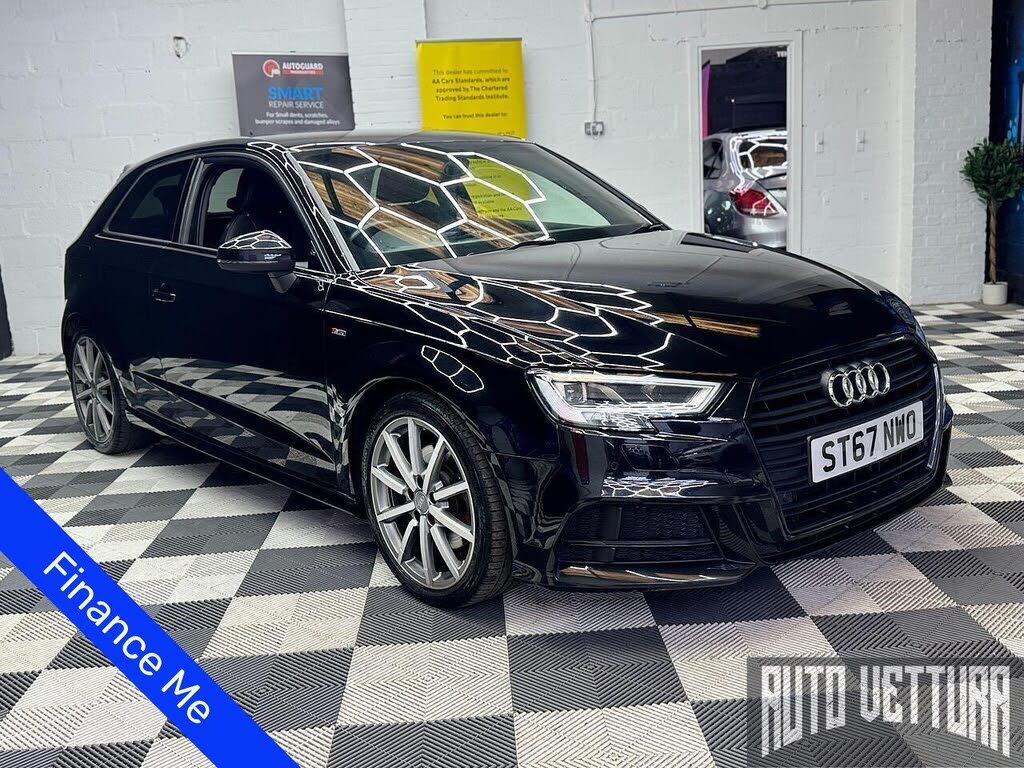 2017 Audi A3 2.0 TFSI Black Edition (190ps) Hatchback 3d