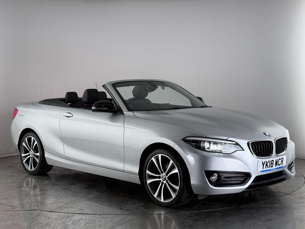 2018 BMW 2 Series 2.0TD 218d Sport (150bhp) Convertible 2d