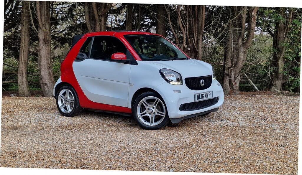 2016 Smart fortwo 1.0 Prime (70bhp) (Premium)(s/s) Cabriolet Twinamic
