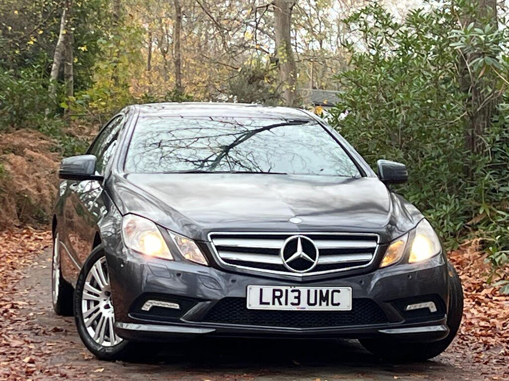 2012 Mercedes-Benz E-Class 2.1TD E220 CDI SE 2.1CDI (170bhp) Blue F Coupe 2d 2143cc 7G-Tronic