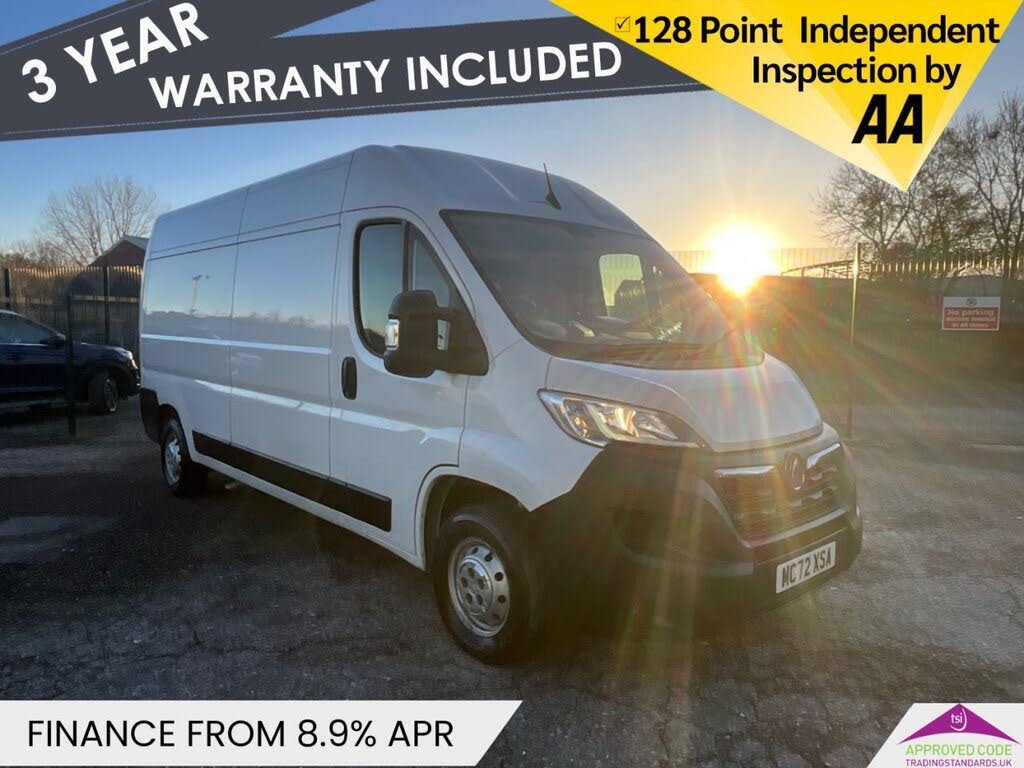 2023 Vauxhall Movano 2.2CDTi L3 H2 3500 Prime (140PS)(EU6d) 2179cc