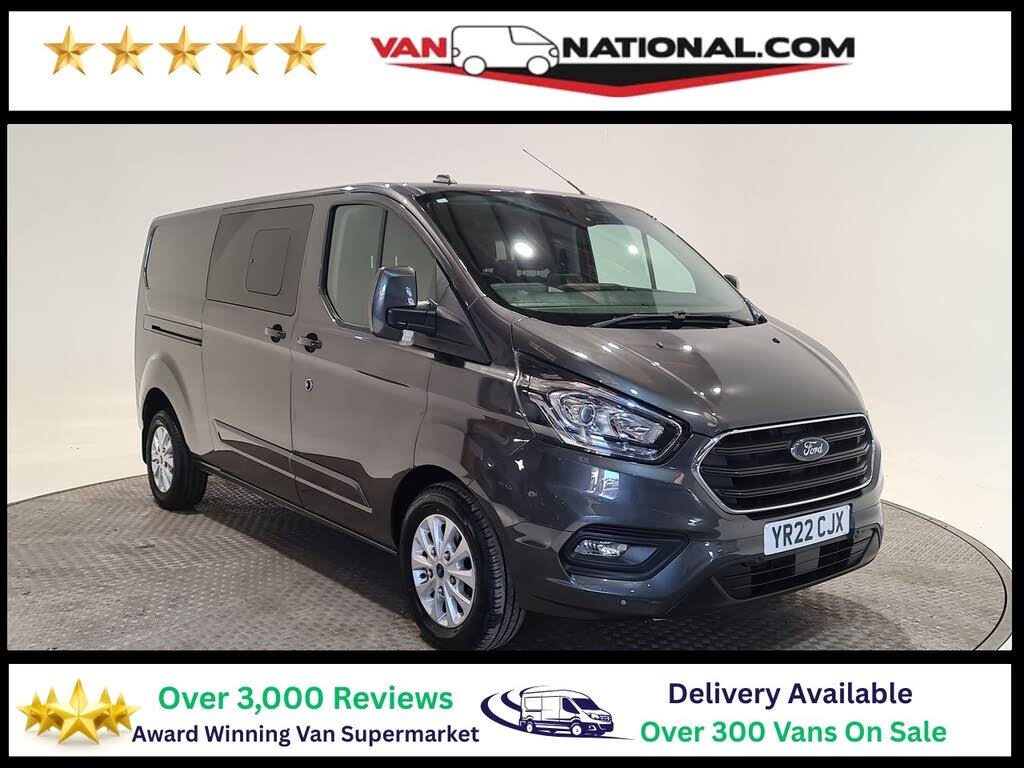 2022 Ford Transit Custom 2.0TDCi 320 L2H1 Limited (130PS)(EU6dT) Double Cab-in-Van