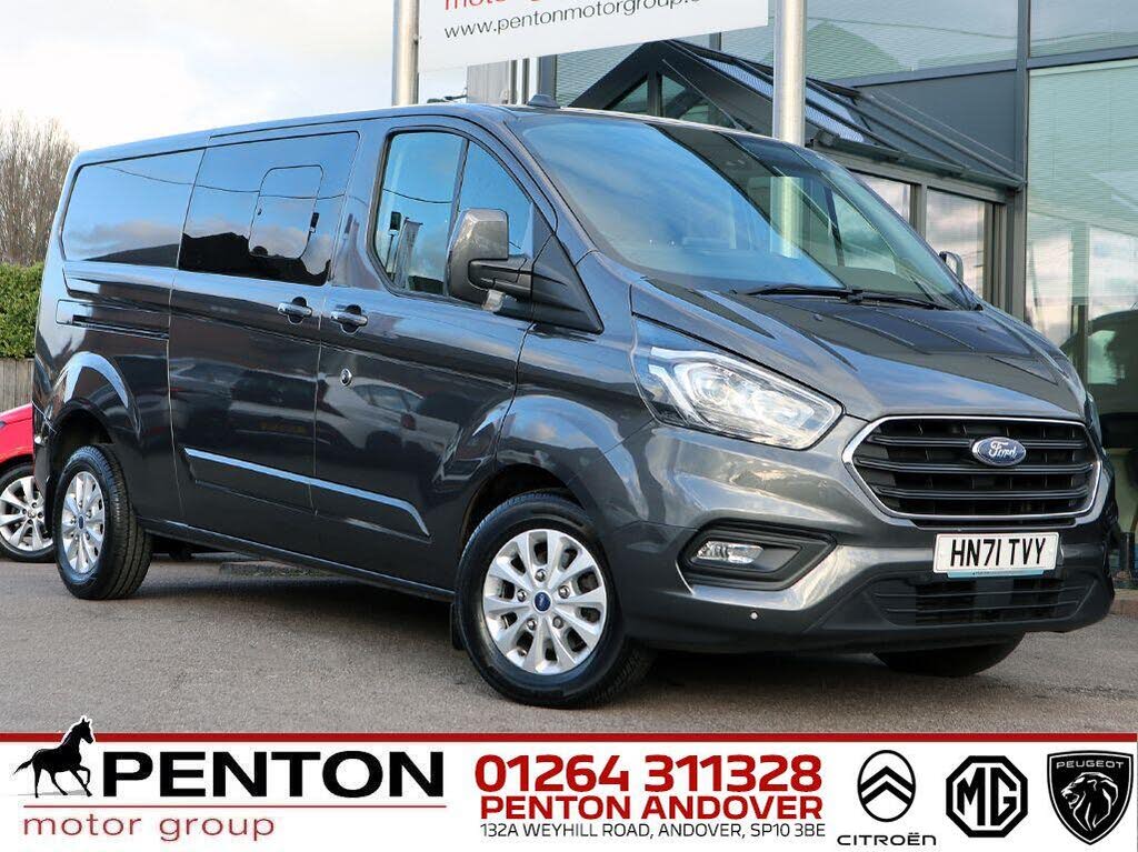 2021 Ford Transit Custom 2.0TDCi 320 L2H1 Limited (185PS)(EU6dT) Double Cab-in-Van auto
