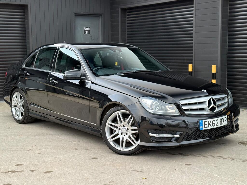 2012 Mercedes-Benz C-Class 2.1TD C220 CDI AMG Sport Plus (M Pilot) 2.1CDI Blue F Saloon 4d 7G-Tronic