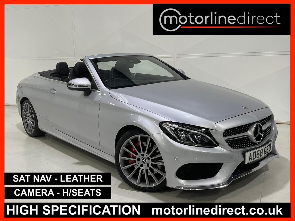 2018 Mercedes-Benz C-Class 2.1d C250d AMG Line (s/s) Cabriolet 2d